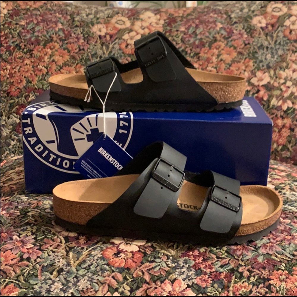 Black Arizona Birkenstock